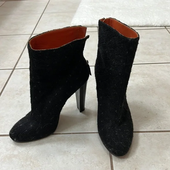 Missoni Shoes Missoni High Heel Ankle Boots Violet Size